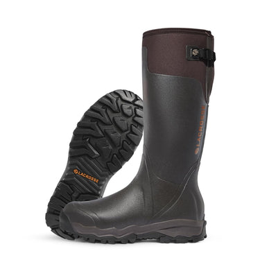 LaCrosse Alphaburly Pro 18 Mens Hunting Boots Brown Size 9