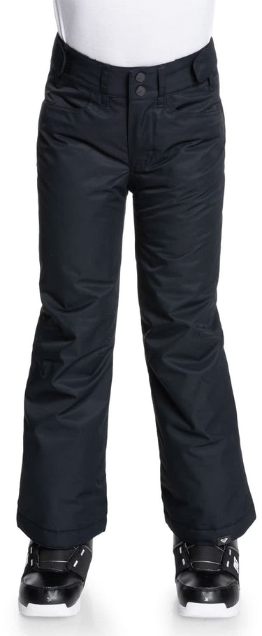 Roxy Girls Backyard Snow Pants - True Black