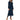 Women's Wool Blend Maxi Coat - Black