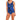 Waterpro - Chlorine Resistant Scoop Neck One Piece Swimsuit