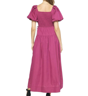 Entro - Puff Sleeve Dress