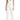 Saylor Krysta Faux Feather Satin Jumpsuit - Wedding White
