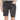 AllSaints Switch Raw Hem Denim Shorts in Washed Black, Size 36