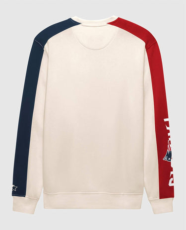 Starter - Men's New England Patriots Team Crew Long Sleeve Shirt