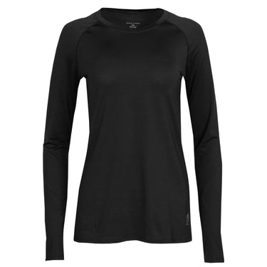 Women's Cybersilk Moisture Wicking Base Layer Top - Black XL