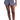 Free People Women's Casual High-Rise Shorts - Deep Sea