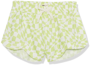 Billabong Girls Mad for You Light Lime Shorts