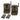 Muddy Matrix 20 Power Pack 36MP Dual Network Cellular Camera 2 Pack Brown