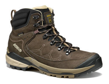 ASOLO Womens Falcon EVO Nubuck GV Boots Dark Brown