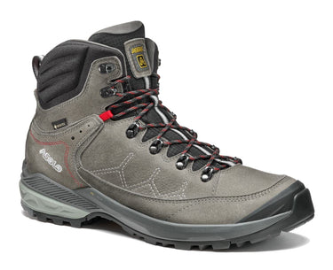ASOLO Men's Falcon EVO Nubuck GV Hiking Boots GraphiteRed Size 10