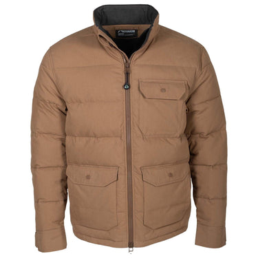 Mountain Khakis Mens Pine Peak Down Jacket Small Tobacco