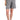 Alex Mill Mini Houndstooth Check Cotton & Linen Shorts in Black/White, Size 10