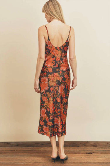 Entro - Floral Midi Dress