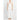 Women's White Sleeveless Ruffled Jumpsuit - Size 8