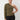 GSTQ One Shoulder French Terry Top - Green - M