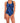 Waterpro - Chlorine Resistant Fit Back One Piece Swimsuit