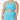 Fila Women's All Day Racerback High Impact Sports Bra Blue Size 3X