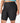 Fila Women's End Game Leather Look Bike Shorts Black Size 3X