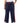 Fila Women's Valery Mid Rise Drawstring Velour Pants Blue Size 2X