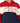 Fila Women's Timeless Logo Colorblocked Hoodie Red Size 1X