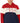 Fila Women's Timeless Logo Colorblocked Hoodie Red Size 2X