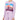 Fila Women's Cropped Horizon Print Thermal Top Purple Size Large