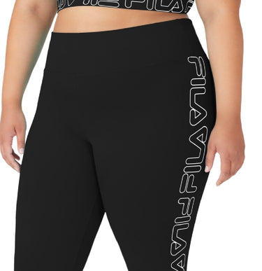 Fila Women's Logo 7/8 Leggings Black Size 2X