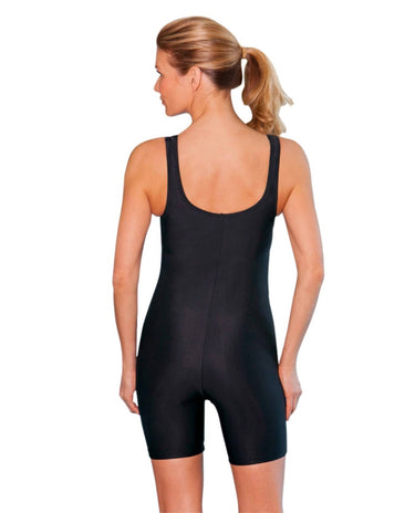 Waterpro - Print Block Chlorine Resistant Scoop Neck Unitard