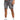 Topman Men's Slim Fit Denim Shorts in Grey, Size 32
