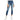 Junior's Denim Joggers - Blue Large