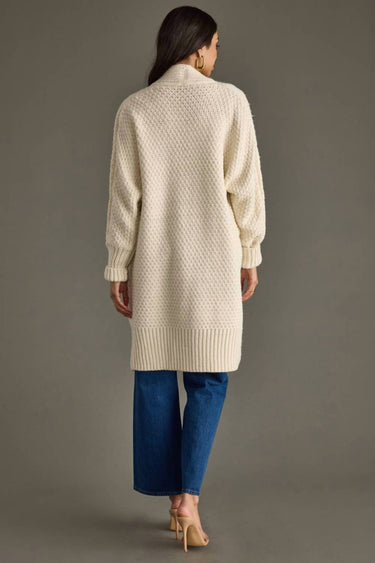 Panache - Chunky Knit Open Long Cardigan