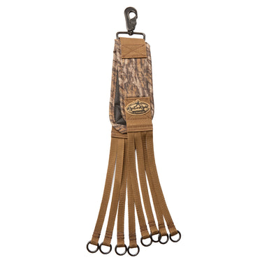 Rig Em Right Waterfowl Non Slip Game Strap with Leg Loop Style and Metal Cinch Rings Mossy Oak Bottomland Camo