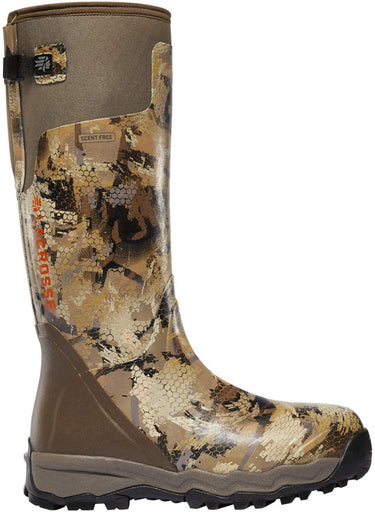 LaCrosse Alphaburly Pro 18 Hunting Boots Men Waterproof Rubber Adjustable Gusset EVA Footbed Optifade Marsh Size 9