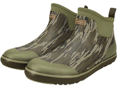 Muddy Outdoors Mens DV8 Deck Boots Rubber Mossy Oak Bottomland Size 8