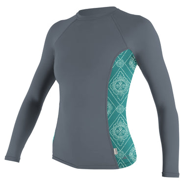 ONeill Women's Side Print Long Sleeve Rash Guard