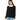 CeCe Womens Ribbed Trim Cuff Sleeves Pullover Sweater B/W L Rich Black