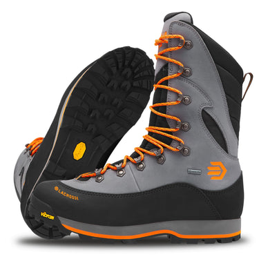 LaCrosse Mens Ursa LS 10 400G Waterproof Hunting Boots Gunmetal Size 8