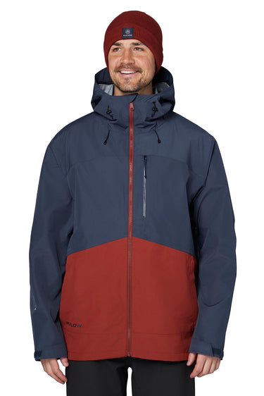 Flylow Men's Knight Ski & Snowboard Jacket - NightRedwood