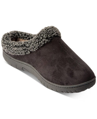 Weatherproof Men's Memory Foam Outdoor Indoor Clog Slippers Black Size 9.5-10.5