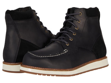 Kodiak Devick Wedge Moc Toe Shoes Black