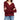 Planet Gold Juniors' Super Soft Ribbed Top (M, Zinfandel Heather)