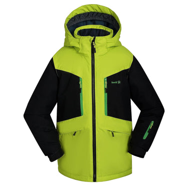 Kamik Boys Max Insulated Winter Jacket - Lime/Black