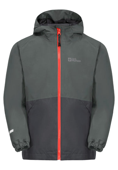 Jack Wolfskin Iceland Kids' Slate Green Jacket