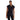 LAUREN Ralph Lauren Twist-Front Cotton Short Sleeve Shirt (Black) Women's Clothing