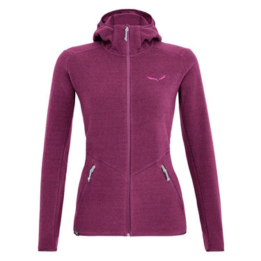 Salewa Fanes TirolWool Celliant Hoody - Dark Purple Melange