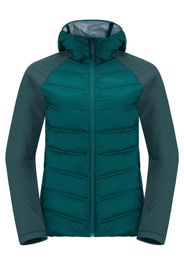 Jack Wolfskin Tasman Down Hybrid Hiking Jacket - Sea Green