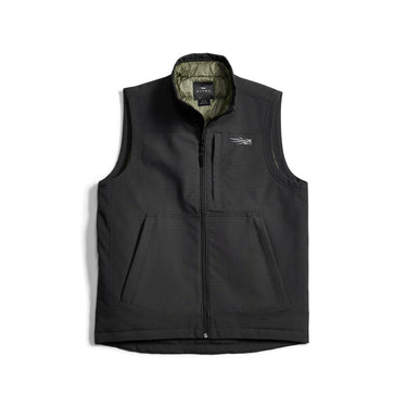 SITKA Gear Mens Grindstone Insulated Outdoor Vest Obsidian Medium