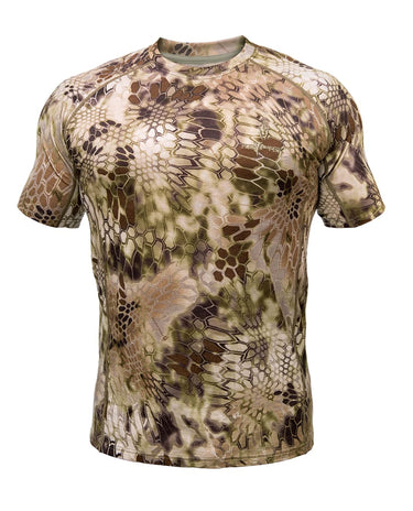 Kryptek Lightweight Merino Wool Hoplite Short Sleeve Crew
