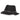 Tessa Fedora Hat Black - Small/Medium