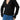 ASTR the Label Wrap Front Pointelle Sweater - Black
